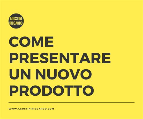 come promover un prodotto.